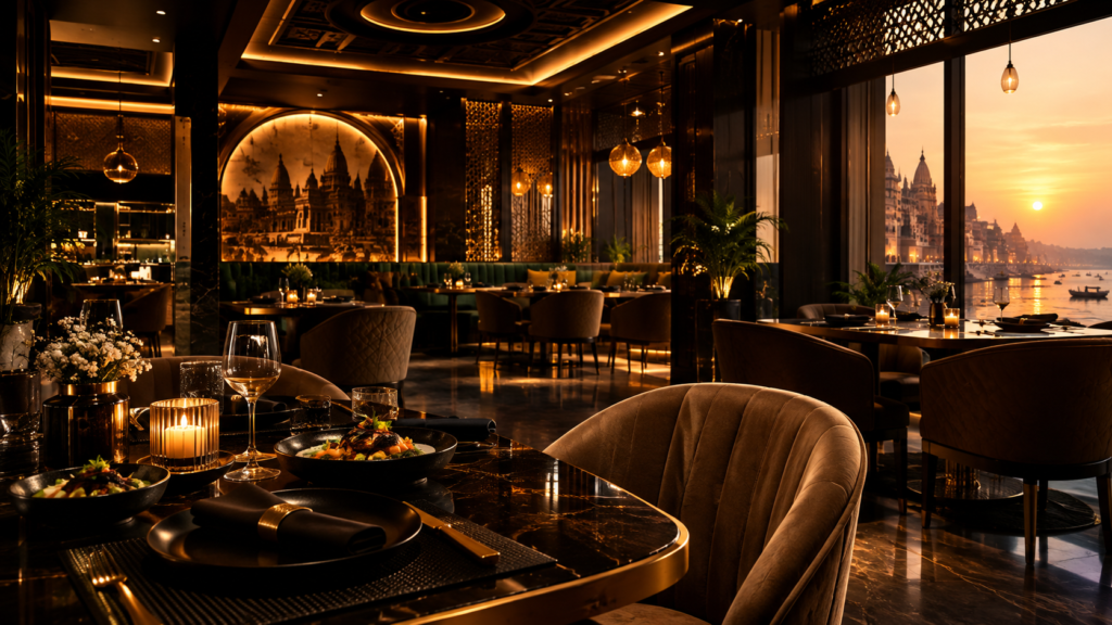 Heaven Of Taste luxury restaurant website designed by Aditya Raj Vidyarthi of Dizi Scale