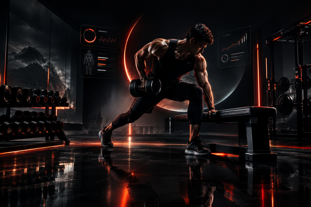 Pranjal FitX fitness website designed by Aditya Raj Vidyarthi of Dizi Scale